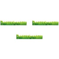 Tlily - 3X diy Grün Grass Wandaufkleber Removable Wall Decor Wasserdichte Schlafzimmer Wandtattoo von TLILY