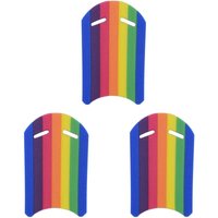 3X Kinder Erwachsene Rainbow Swimming Kickboard Foam Float Kick Board Pool Trainingshilfe Float Hand Foam Board Tool 3X Kinder Erwachsene Rainbow Swimming Kickboard Foam Float Kick Board Pool Trainingshilfe Float Hand Foam Board Tool von TLILY