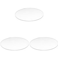 3X Transparent 3mm Starker Acryl Runde Scheibe Durchmesser: 85mm von TLILY