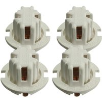 Tlily - 4 StüCk Auto Heck Licht Lampen Fassung Halter für 7 Series X5 E53 E70 E65 X3 E83 von TLILY