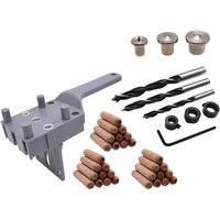 41 stücke 6/8/10mm Bohrer Holzbearbeitung Dübel Jig Bohren Dübeln Loch Sah Guide Locator Grau 41 stücke 6/8/10mm Bohrer Holzbearbeitung Dübel Jig Bohren Dübeln Loch Sah Guide Locator Grau von TLILY