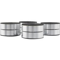 4Pcs HiFi Lautsprecher Isolation Füße Unterstützung Kissen 40X23Mm Aluminium Anti-Vibration 4Pcs HiFi Lautsprecher Isolation Füße Unterstützung Kissen 40X23Mm Aluminium Anti-Vibration von TLILY