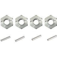 4Pcs Metall 12mm Rad Hex Hub Adapter für HBX 16889 16889A 16890 901 901A 903 903A 905 RC Auto upgrade Teile von TLILY