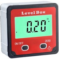 Tlily - 4x90 Grad 2 Taste Digital Display Neigung Box Ebene Winkelmesser Hang Lineal Winkel Meter Tlily - 4x90 Grad 2 Taste Digital Display Neigung Box Ebene Winkelmesser Hang Lineal Winkel Meter von TLILY