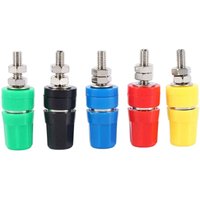 5 StüCke M4X36 Reines Kupfer Terminal 4 Mm Bananenbuchse Buchse 20A Bindung Post Bananen Stecker 5 StüCke M4X36 Reines Kupfer Terminal 4 Mm Bananenbuchse Buchse 20A Bindung Post Bananen Stecker von TLILY