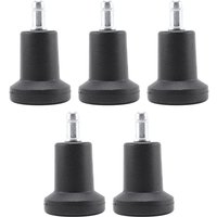 Tlily - 5 Stück Bell Glides Ersatz für Bürostuhl ohne Räder Barhocker Feste stationäre Caster Glide High Profile von TLILY