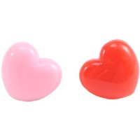 Tlily - 50 Stueck Push Pins, rote Bulletin Boards Daumen Reisszwecken, rosa niedliche Wand Tacks dekorativ fuer Cork Board Haus und Buero von TLILY