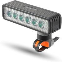 500 Lumen Halterung Fahrradlicht mit Hupenscheinwerfer Nachtfahrt Starke Taschenlampe mit sechs Lampenperlen von TLILY