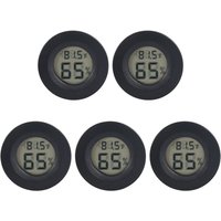 5er Pack Hygrometer Thermometer Digitaler lcd Monitor Luftfeuchtigkeitsmessgerät Gauge für Luftbefeuchter Luftentfeuchter 5er Pack Hygrometer Thermometer Digitaler lcd Monitor Luftfeuchtigkeitsmessgerät Gauge für Luftbefeuchter Luftentfeuchter von TLILY