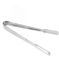 6 Edelstahl Eiszange fuer Grill Essen Salat Kuchen Brot Suessigkeiten in der Kueche oder Bar von TLILY