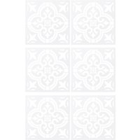 Tlily - 6 Pcs diy Malerei 30X30cm Vintage Blume Muster Schablonen Vorlage für Fliesen Wand Boden Möbel Dekorative Tlily - 6 Pcs diy Malerei 30X30cm Vintage Blume Muster Schablonen Vorlage für Fliesen Wand Boden Möbel Dekorative von TLILY