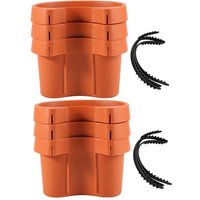 6 Teile / Los Einzigartige Dachrinne Fall Rohr Garten Blumen Topf Abfluss Rohr Blumen Töpfe Wannen Abfluss Rohr Garten Pflanz Gefäße 6 Teile / Los Einzigartige Dachrinne Fall Rohr Garten Blumen Topf Abfluss Rohr Blumen Töpfe Wannen Abfluss Rohr Garten Pflanz Gefäße von TLILY