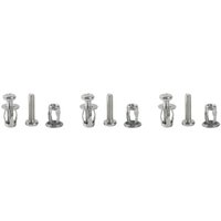 60 Stück M6X25 Schraube Mutter Auto Metall Schraube Blüten Blatt Muttern mit Schraube Für Hohle Wand Haut von TLILY