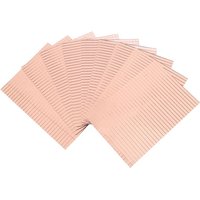6000 Stück selbstklebende Spiegel-Mosaikfliesen, 10 Blatt Glasfliesen 5 x 5 mm Fliesenaufkleber (Roségold) von TLILY