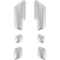 Tlily - 6Pcs Chrom Auto Tür Sitz Einstellen Tasten Schalter Für-E Klasse W204 W205 W212 W218 X204 X166 c ml von TLILY