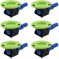 6Stück 3 Konkaver Vakuum Becher 75 mm Hoch Leistungs Hand Pumpen Saug Napf mit M6 Gewinde Bolzen von TLILY