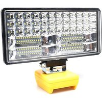 8 Zoll 84LED Arbeitsleuchte Tragbare Akku-Werkzeuglampe Scheinwerfer Notbeleuchtung Taschenlampe für 18V 20V Batterie von TLILY