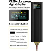 80-getriebe oled Digital Display Spot Schweißer Tragbare Dual-Puls Handy Batterie Zelle 18650 Lithium- von TLILY