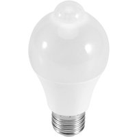 Tlily - 85-265V E27 pir Bewegungssensor Lampe 12W Birne mit Infrarot Bewegungsmelder Sicherheitslicht Warmes Licht von TLILY