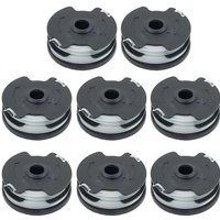 Tlily - 8PC Gewinde Spulen für lidl Cordless Rasentrimmer prta 20-Li A1/B2/C3 Rasenmäher Spule Zubehör von TLILY