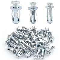 90 pcs Expansion Schraube Blütenblatt Mutter, -20, M5-25, M6-25 Form Metall Jack Muttern Mutter 90 pcs Expansion Schraube Blütenblatt Mutter, -20, M5-25, M6-25 Form Metall Jack Muttern Mutter von TLILY