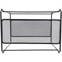 A4 Mesh Metall Datei Organizer Box Hängen Ordner Schreibtisch Lagerung Halter Regal für Office Home von TLILY
