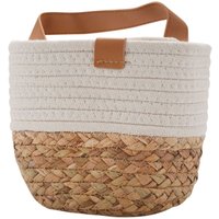 Aufbewahrungskorb zum Aufhängen an der Wand – kleine Aufbewahrungsbehälter aus gewebtem Baumwollseil für den Schrank – Regalkorb-Organizer für von TLILY