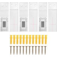 Ausgehöhlte, moderne Möbel aus Metall für Sofa, Tisch, Schrank, 4er-Set (10 cm) von TLILY