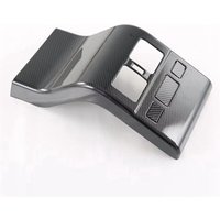 Auto Carbon Fiber Hinten Klimaanlage Vent Outlet Rahmen Anti-Kick Panel Abdeckung Trim für Bz4X 2022 2023 von TLILY