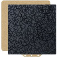 Bauplatte für Adventurer 5M Pro, Doppelseitig Strukturierte PEI-Platte und Glattes PEO-Stahlplattenbett (peo+pei) von TLILY