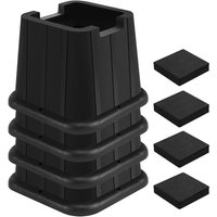 Betterhöhungen, strapazierfähig, verstellbare Möbel für Bett, Sofa, Tisch, Stuhl, tragen bis zu 680 kg, 4er-Set Betterhöhungen, strapazierfähig, verstellbare Möbel für Bett, Sofa, Tisch, Stuhl, tragen bis zu 680 kg, 4er-Set von TLILY