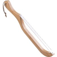 Brotbogenmesser Aus , 15,8 Gezahntes Messer mit Holzgriff, Brotschneider für Hausgemachtes Brot, Sauerteigbrotschneider Brotbogenmesser Aus , 15,8 Gezahntes Messer mit Holzgriff, Brotschneider für Hausgemachtes Brot, Sauerteigbrotschneider von TLILY
