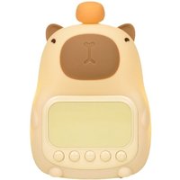 Capybara-Nachtlicht mit Digitaluhr, Silikontier Capybara-Nachtlicht mit Digitaluhr, Silikontier von TLILY