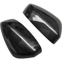 Carbon Fiber abs Rückspiegel Abdeckung Außen Seite Spiegel Abdeckung für Mazda CX-5 CX-9 2017-2023 von TLILY