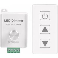 DC12V-24V 10A Drahtloser LED-Streifen-Dimmer mit Touch-Fernbedienung für Einfarbige LED-Streifen (R1) von TLILY