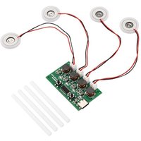 DC5V Typ-C Mini-Luftbefeuchter DIY-Kits Nebelerzeuger und Treiberplatine 4 Nebelgerät Zerstäubungsfolie Zerstäuberblatt von TLILY
