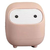 Desktop-Mülleimer Schlafzimmer Nachttisch Aufbewahrung mit Deckel Mini-Presse Haushaltstisch Couchtisch kleiner Papierkorb von TLILY