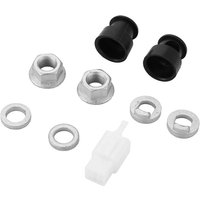 Tlily - E-Fahrrad Fahrrad Nabenmotor Achse M12 Vordere Sicherungs Mutter / Scheibe DistanzstüCk Muttern Abdeckung mit 12 Mm Welle von TLILY