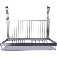 Edelstahl HäNgende Klappbar Schale Rack Abtropf Schale Rack Platten Organisator Geschirr KüChe Lagerung KüChe Organisator Regal Edelstahl HäNgende Klappbar Schale Rack Abtropf Schale Rack Platten Organisator Geschirr KüChe Lagerung KüChe Organisator Regal von TLILY