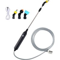 Elektrische Gartenbewässerung mit 3 Meter Schlauch USB Einstellbare Rasensprühdüse Sprinkler Unkraut Pflanzen Mister Elektrische Gartenbewässerung mit 3 Meter Schlauch USB Einstellbare Rasensprühdüse Sprinkler Unkraut Pflanzen Mister von TLILY