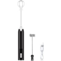 Elektrischer Mixer Milch AufschäUmer Schneebesen Kaffee GeträNk Saft Lebensmittel Schnee Besen RüHrer usb Wiederaufladbarer Stabmixer von TLILY