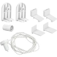 Ersatzrollo ohne Bohren 17mm Halter Fenster Doppelklemme Kettenzug Ersatzrollo ohne Bohren 17mm Halter Fenster Doppelklemme Kettenzug von TLILY