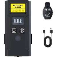 Tlily - Fahrradscheinwerfer mit Smart Horn Fahrradlenker Taschenlampe Fernbedienung Radfahren Sicherheitslampe Zubehör von TLILY