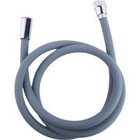 Tlily - Flexibler Duschschlauch aus Silikon, Anti-Wicklungs-Verlängerung, Hochdruckrohr, Duschkopfrohr, Badezimmerzubehör, 1,5 m von TLILY