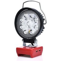 Für 18V/20V Li-Ion Batterie led Arbeit Licht 4Inch Taschenlampe Tragbare Notfall Flut Lampe Camping von TLILY