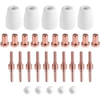 Für PT-31 -40 Plasma Cutter Schneiden Taschenlampe Verbrauchs KIT Erweiterte 30Pcs von TLILY