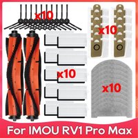 Für RV1 Pro/RV1 Pro Max Zubehör-Set Staubbeutel/Filter/Mopp von TLILY