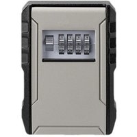 Großer Passwort-Schlüsselkasten im Weltraumdesign, grauer Autosafe für die Installation von Schließfächern in Wohnungen von TLILY