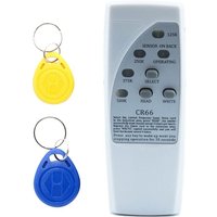 Handheld rfid Chip Reader Writer+2x5200 Keychain 125KHz id Kopierer Duplicator id Tags Programmierer für EM4305 T5577 von TLILY