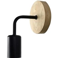 Holz Wand Lampe Vintage Wandleuchte Lichter Leuchte E27 Retro von TLILY